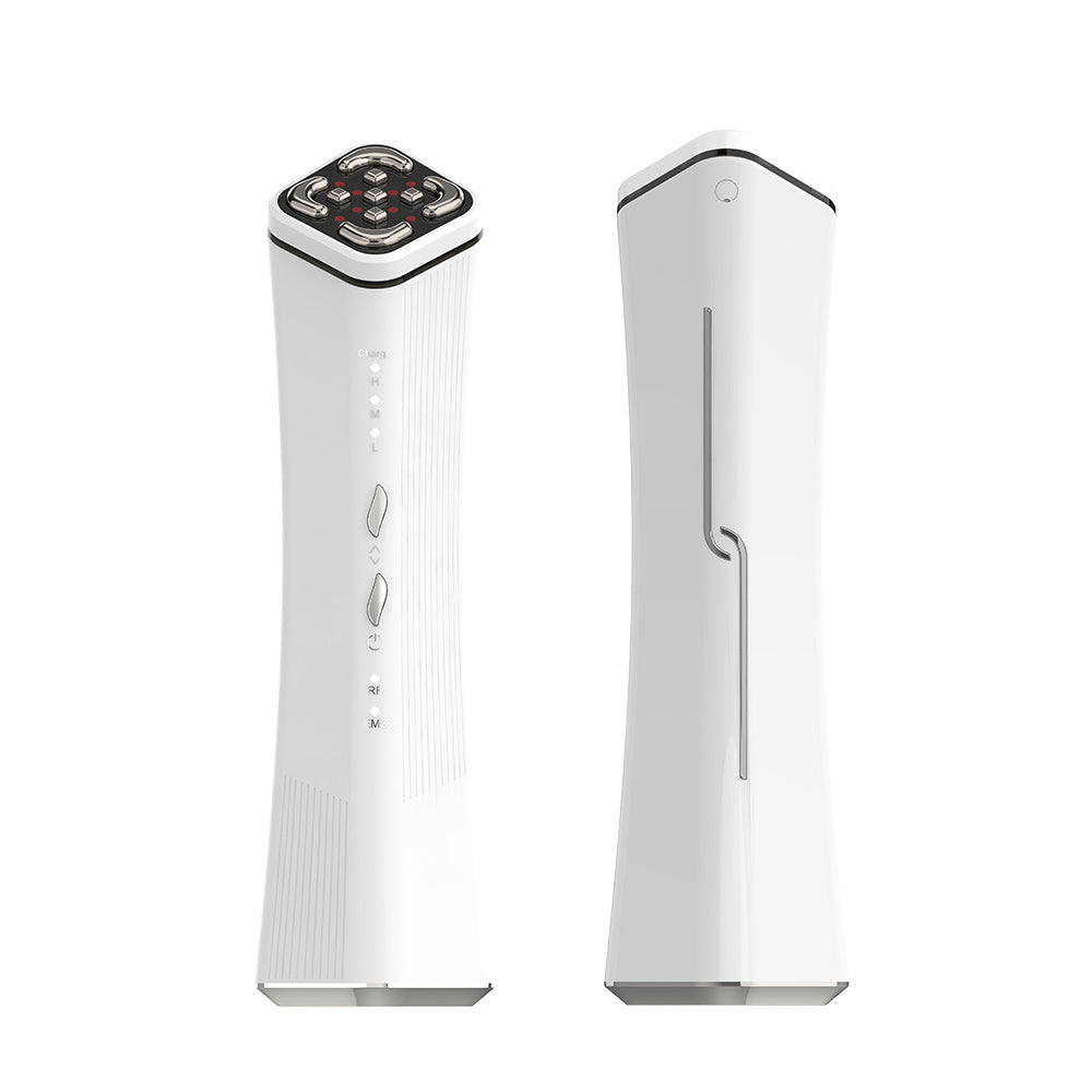 Cool-i ® RF & EMS Gesichtspflegegerät mit Lichttherapie – Multifunktionaler Anti-Aging Massager für Hautstraffung, Faltenreduktion & Lifting