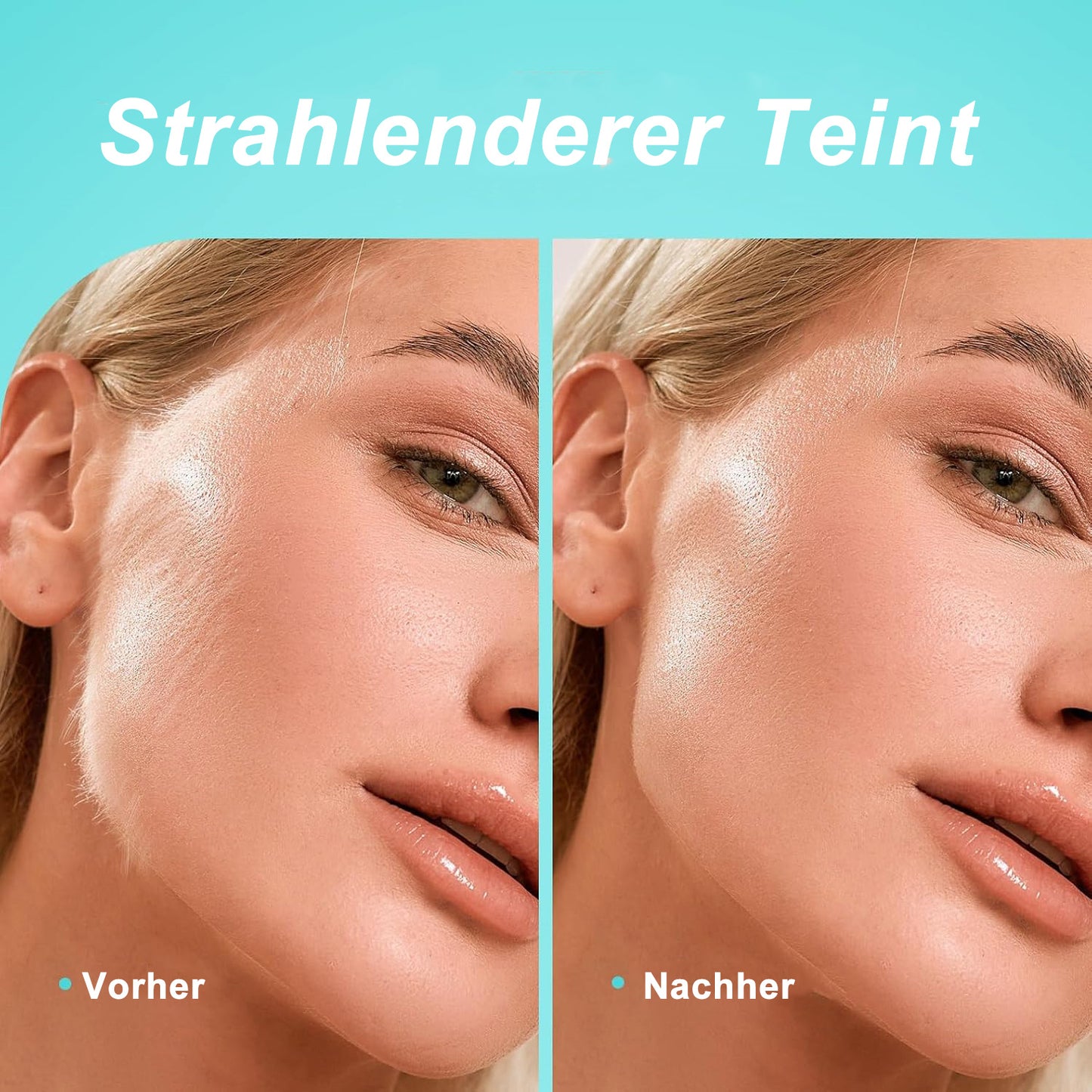 COOL-i® Elektrisches Dermaplaning-Gerät für Frauen mit LED, 3 Stufen, schmerzfrei, Mini-Rasierer inkl. 6 Klingen – Gesichtspeeling & Haarentfernung