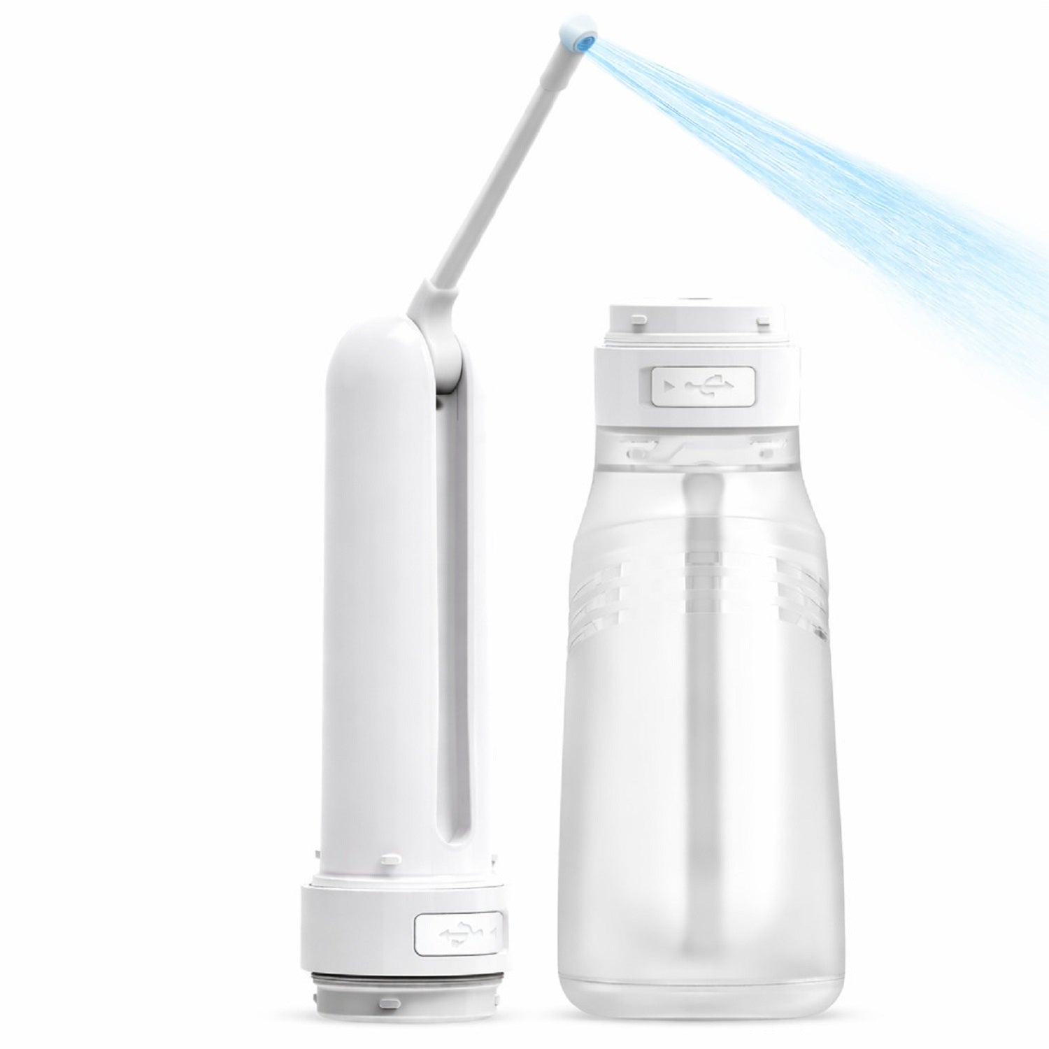 Cool-i ® Tragbares elektrisches Bidet mit 400 ml Wassertank – Wiederaufladbarer Intimreiniger mit 3 Sprühmodi, wasserdicht, für Reise & Zuhause