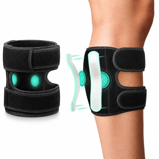 COOL-i Waden Kompressionsbandage, verstellbar, mit Polstern & Anti-Rutsch für Sport & Alltag