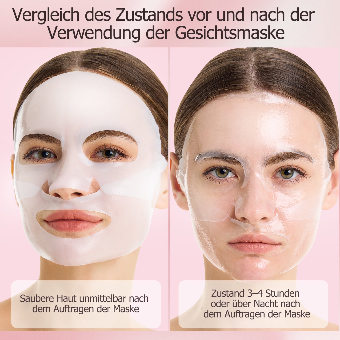 Cool-i® Bio Collagen Real Deep Maske – 5 Stück | Collagen & Kupferpeptide | Beruhigende & feuchtigkeitsspendende Pflege