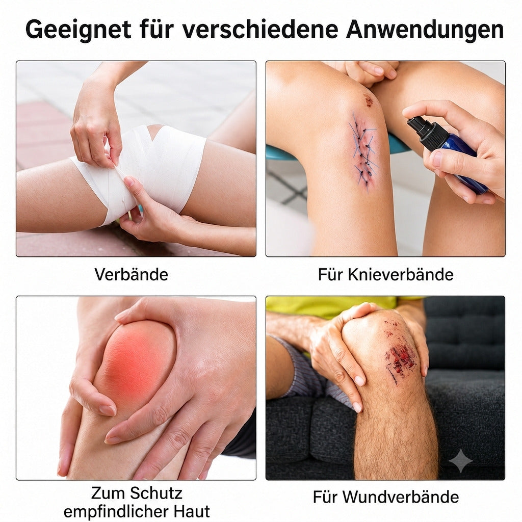 COOL-i Wasserdichte Knie-Duschhülle Erwachsene, wiederverwendbarer Schutz für Gips & Verbände