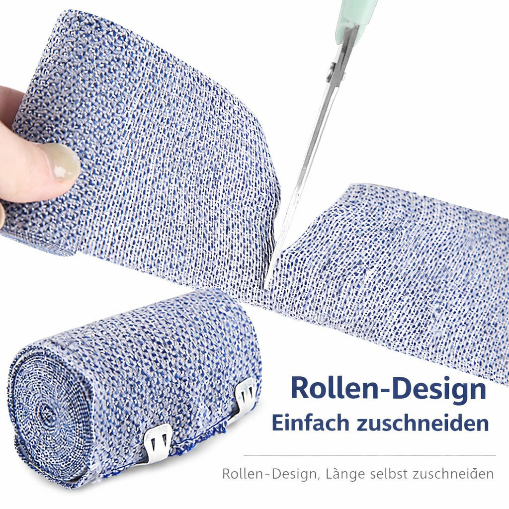 Kühlbandage 2er Set, elastisch & atmungsaktiv, Kompressionsbandage für Handgelenk, Knie & Knöchel, Sport & Alltag