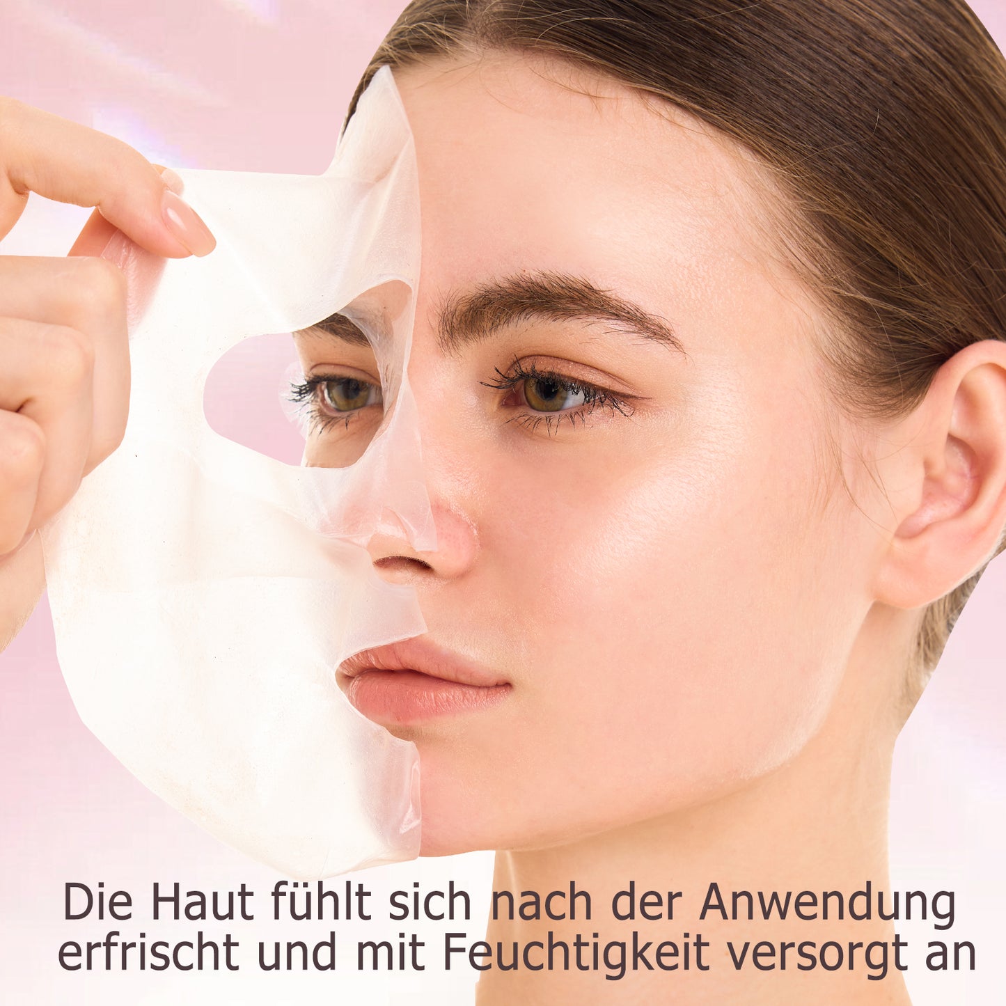 Cool-i® Bio Collagen Real Deep Maske – 5 Stück | Collagen & Kupferpeptide | Beruhigende & feuchtigkeitsspendende Pflege