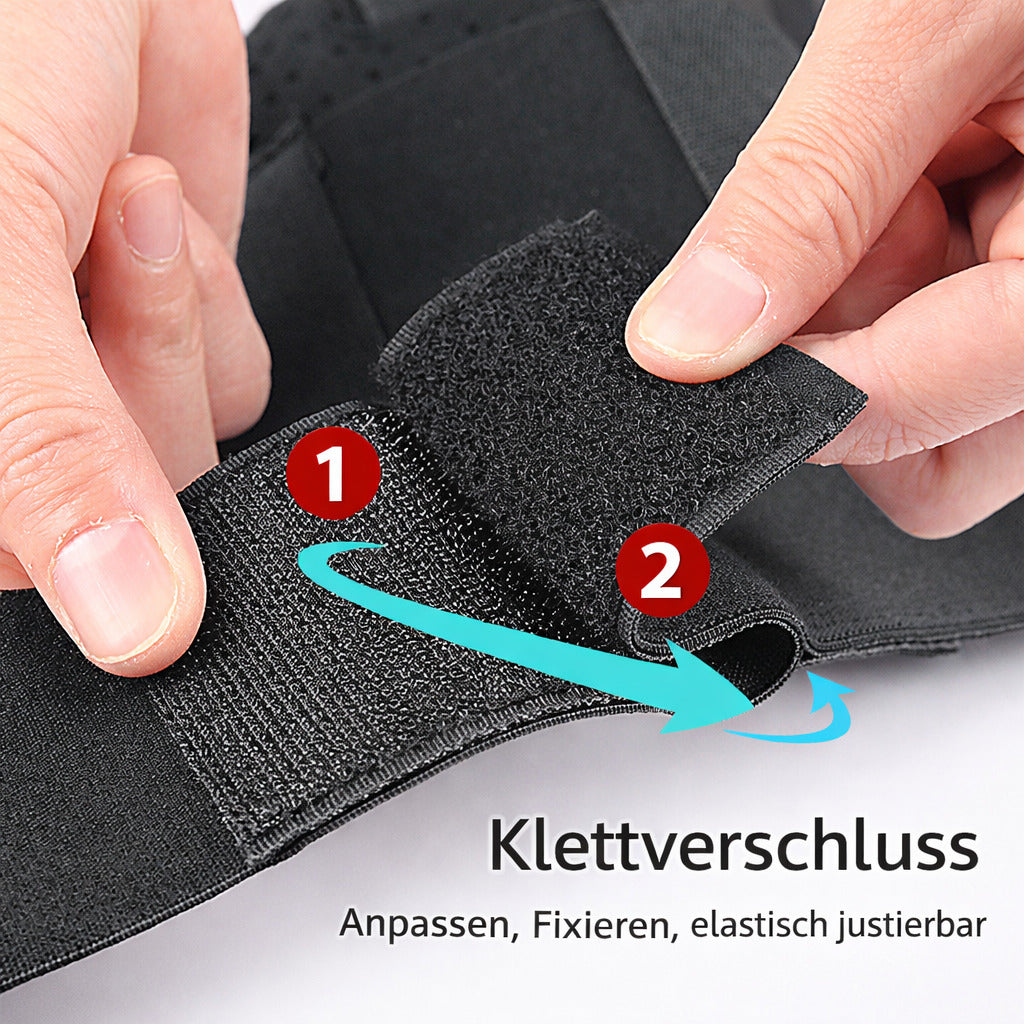 Leistenbandage verstellbar mit 2 abnehmbaren Polstern, Herniengürtel links/rechts/doppelt tragbar, atmungsaktiv