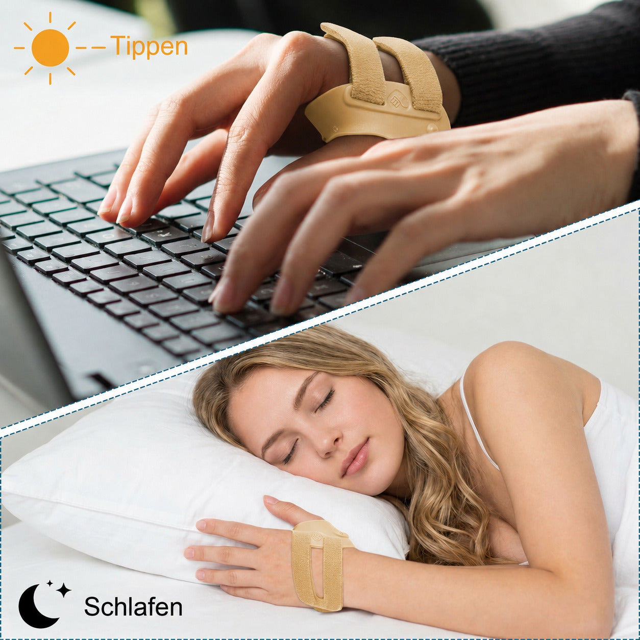 COOL-i CMC Daumenstütze mit Metallstrebe, verstellbar & ergonomisch, für die linke Hand