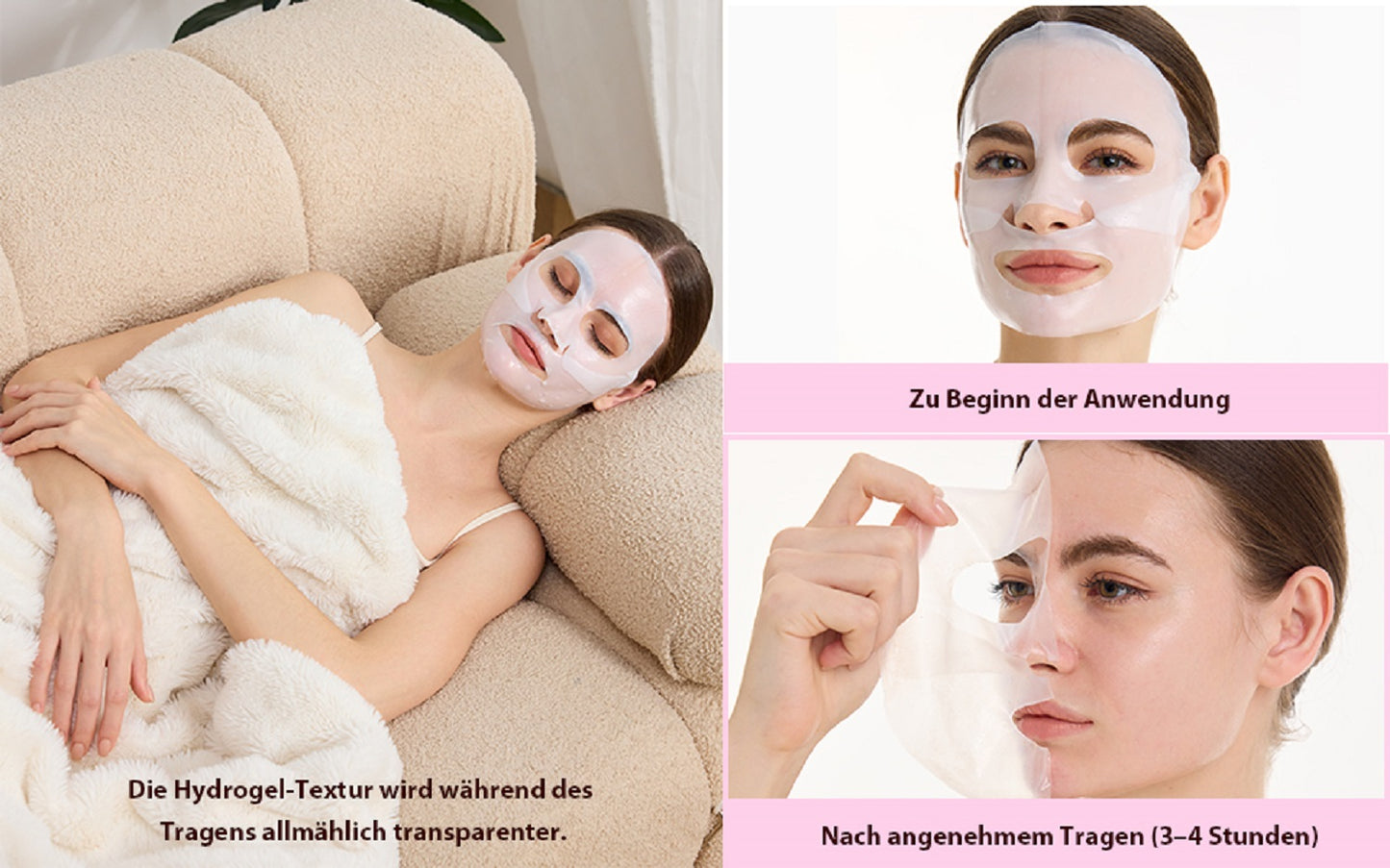 Cool-i® Bio Collagen Real Deep Maske – 5 Stück | Collagen & Kupferpeptide | Beruhigende & feuchtigkeitsspendende Pflege