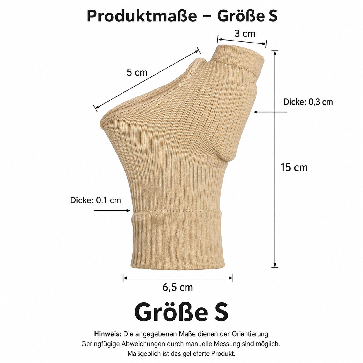COOL-i Daumenbandage 1 Paar mit SEBS-Gelpolster, elastische Handgelenkstütze für Alltag, Arbeit & Sport