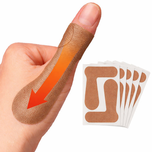 COOL-i Daumenbandage, 5er selbstklebende & atmungsaktive Daumenstützbänder für Sport & Alltag
