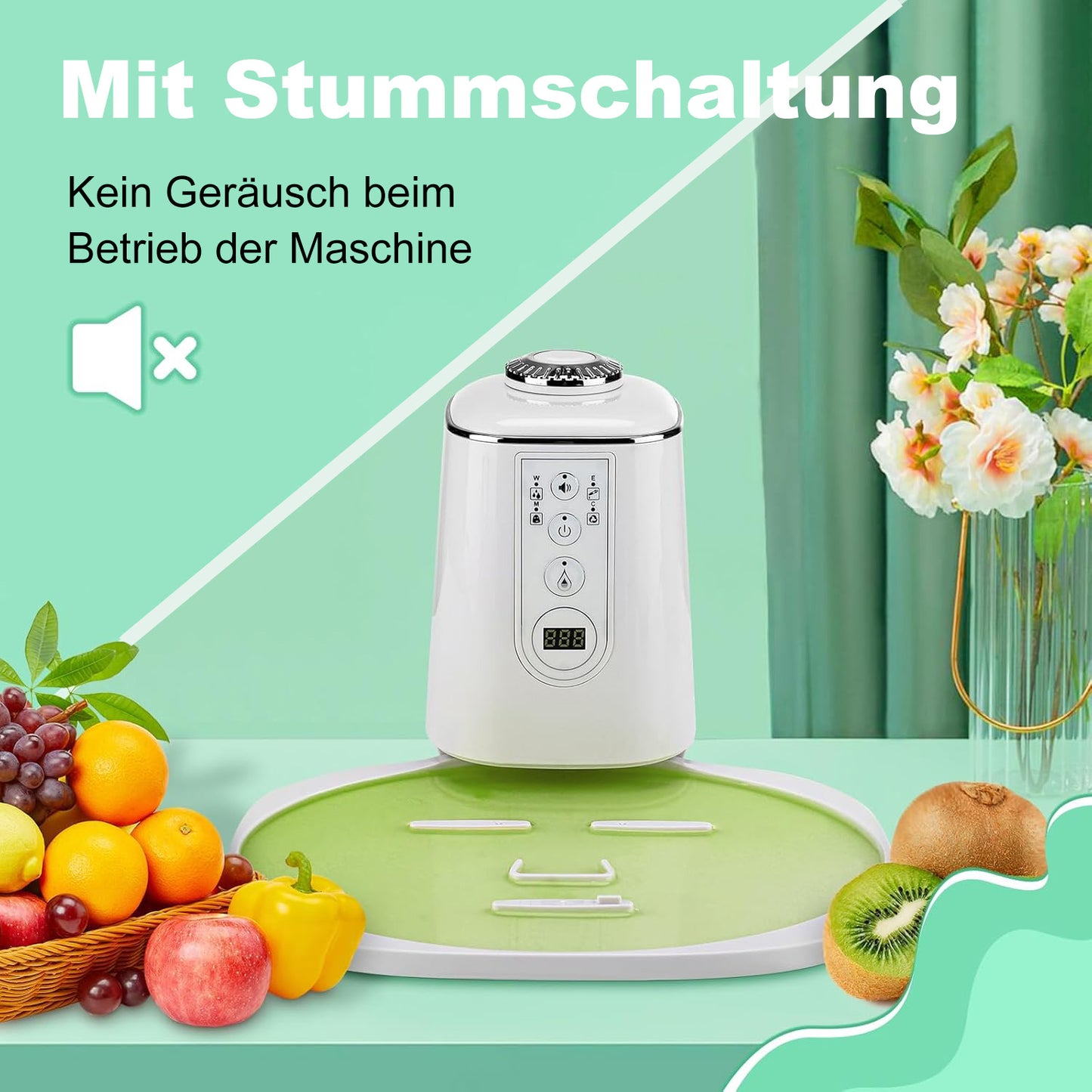 Cool-i® DIY Gesichtsmasken-Maker – Mini-Maschine zur Herstellung frischer Gesichtsmasken mit Kollagen, für natürliche Hautpflege zuhause