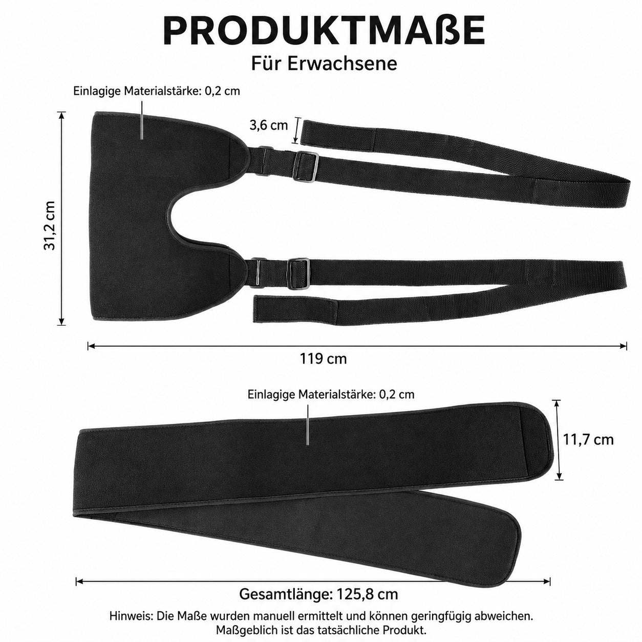 COOL-i Armschlinge mit Schultergurt, verstellbar & gepolstert, für linken und rechten Arm