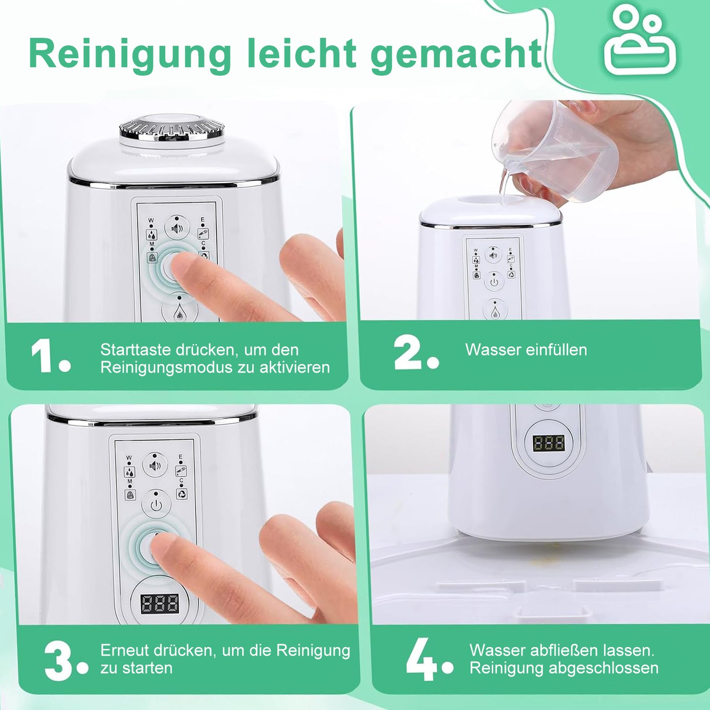 Cool-i® DIY Gesichtsmasken-Maker – Mini-Maschine zur Herstellung frischer Gesichtsmasken mit Kollagen, für natürliche Hautpflege zuhause